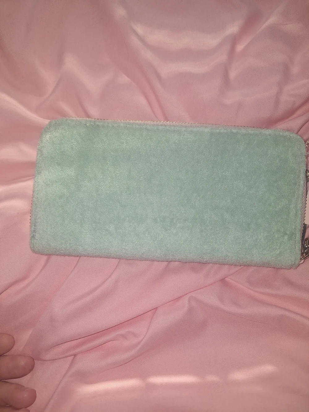 EXCLUSIVE Juicy Couture Women's Mint Green Wallet with Lip Gloss Set